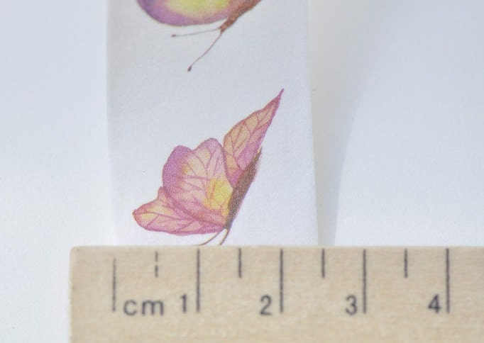 Butterfly Masking Tape Scrapbooking Washi Tape 25mm x 5M Roll No.13089
