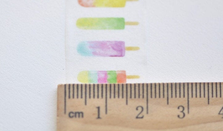 Ice Cream Washi Tape Cute Journals Tape 20mm wide x 5 Meters Roll No.12439