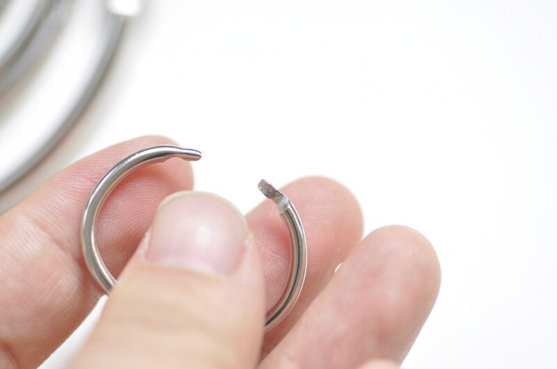 10 Pieces Open End Rings Inner Size 15mm/20mm/25mm/32mm/63mm/75mm Pick Size