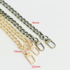 9mm Retro Purse Frame Chain Handbag Chain 120cm Pick Color