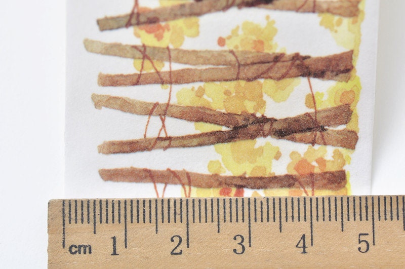 Retro Wide Washi Tape Journals Tape 50mm x 3M Roll No.12161