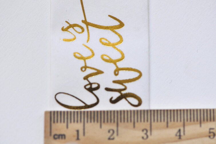 Retro Wide Washi Tape Foil Gold Masking Tape  30mm x 3M No.12193