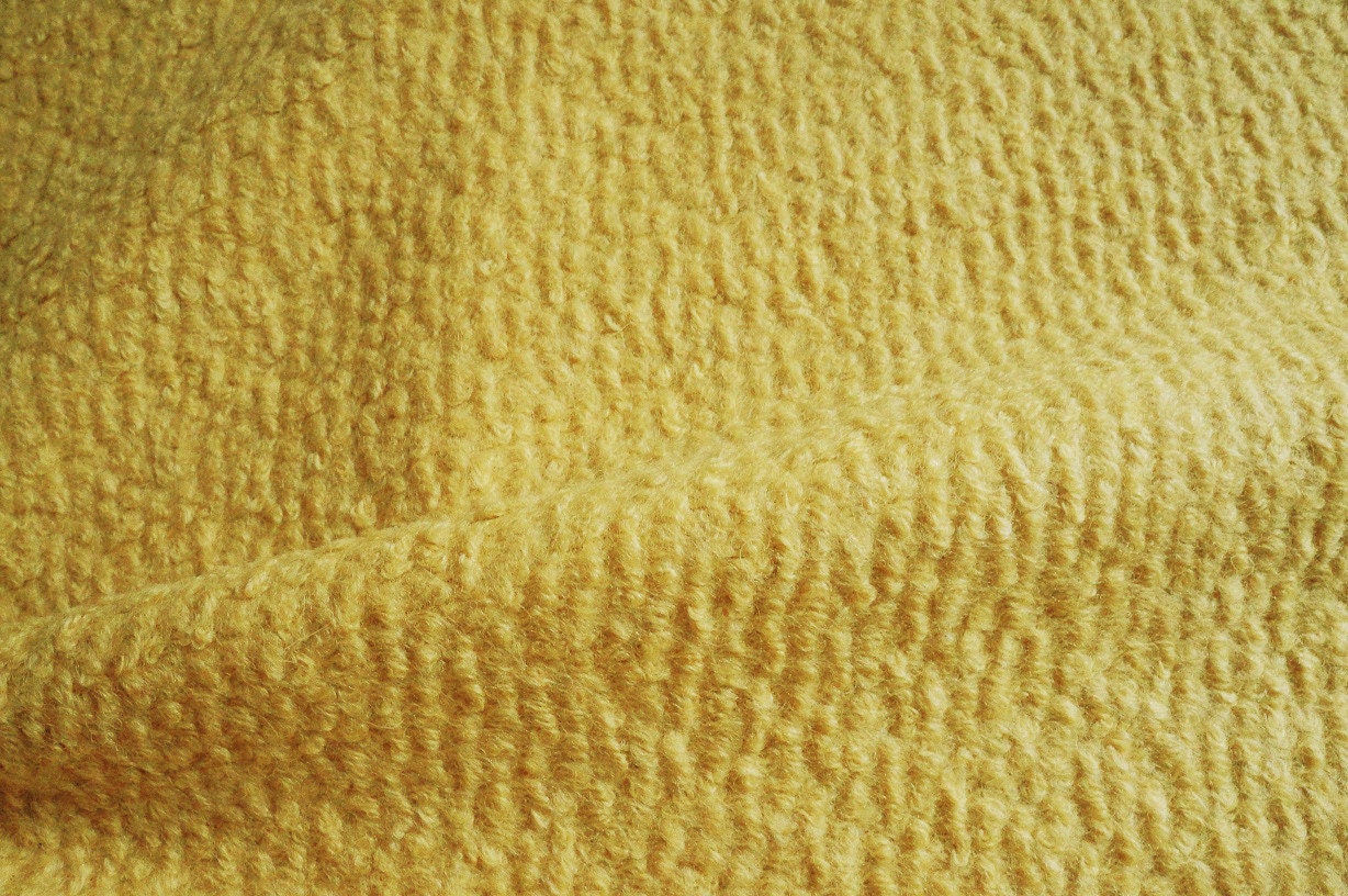 150cm x 50cm ( 59"x 19") Yellow Fabric Teddy Bears Fabric For Doll Making