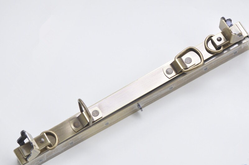 Brushed Brass Travel Bage Purse Frame Doctor Bag Purse Frame With Screws 30cm (12