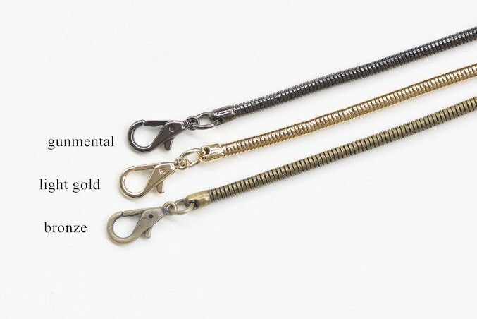 4mm Soft Chain Brass Handbag Chain 120cm(4 ft) Length