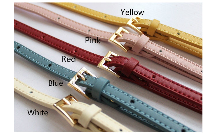 9mm Width Leather Shoulder Handbag Strap Adjustable 107-125cm