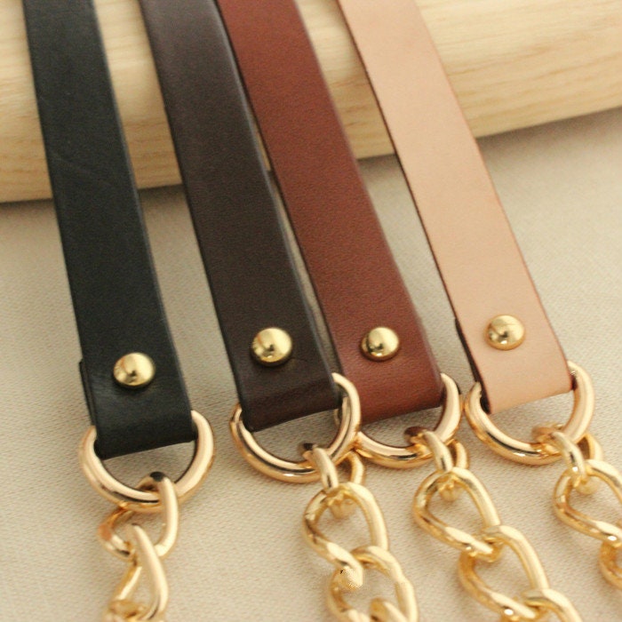 1.3cm Leather Handbag Strap Bag Making Supply 95cm/110cm/120cm