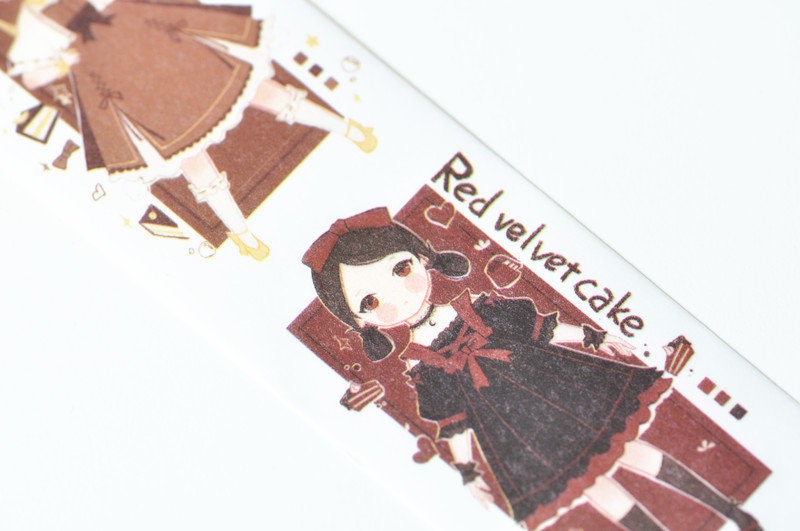 Lovely Girls Masking Tape 35mm x 3 Meters No.12321
