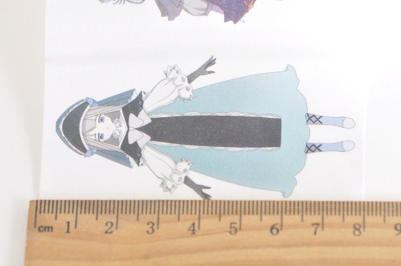 Lovely Girls Wide Masking Tape 80mm x 3M Long No.12250