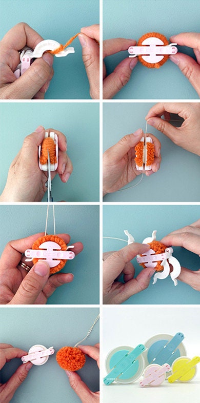 Pom-pom Maker 2pcs A Set 35mm 45mm