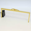 17.5cm( 6.8") Gold Purse Frame Clutch Purse Frame Bag Hanger 17.5x6.5cm