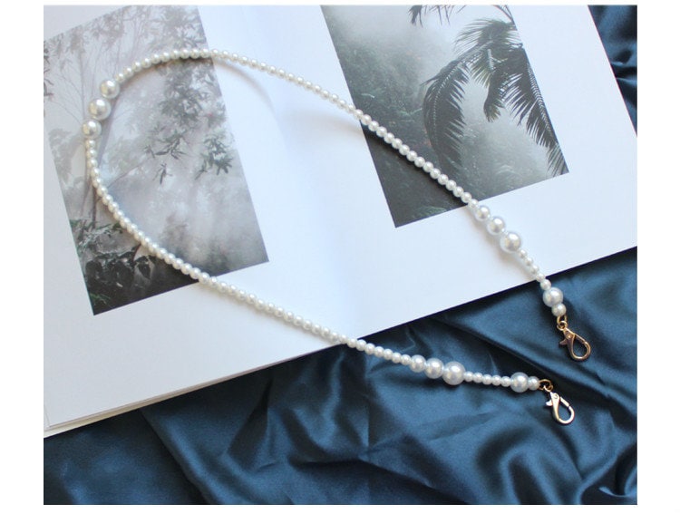 Pearl Shoulder Handbag Strap For Handbag 74cm/100cm/110cm/120cm