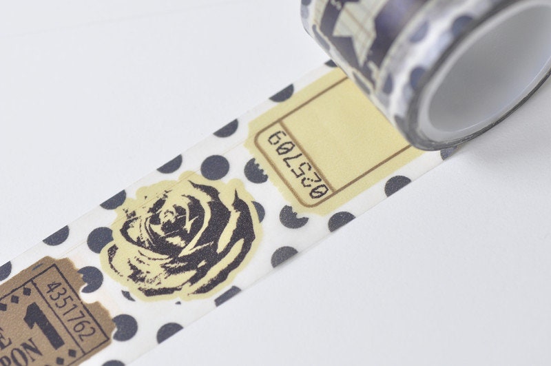 Butterfly Washi Tape /Japanese Masking Tape 30mm x 5M No.12489