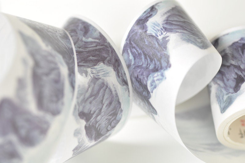 Retro Mountain Washi Tape Scrapbooking Tape 40mm x 3 Meters No.13229