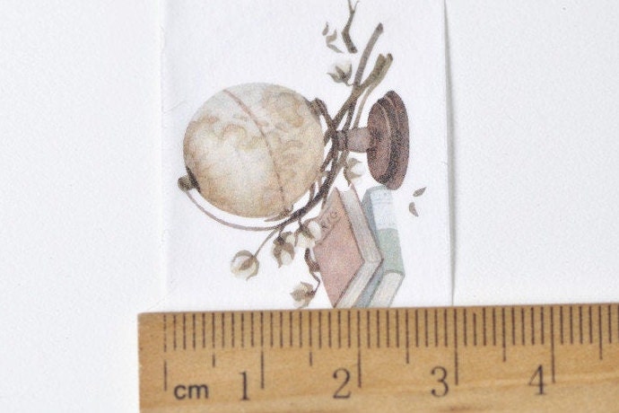 Retro Washi Tape Wide Paper Tape 30mm X 5 Meters No.13260