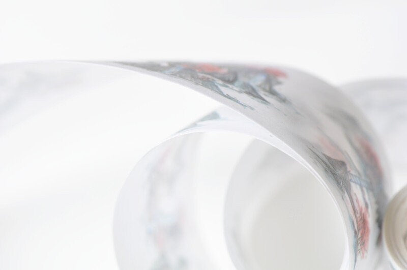 Retro Tranquil Hilly Mountains Washi Tape Japanese Tape 45mm x 3M Roll No.12854