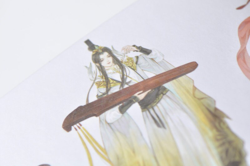 Vintage Wide Ancient People Washi Tape Lined Paper Tape 95mm x 3M No.12284