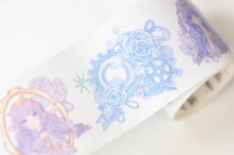 Lovely Girls Washi Tape Scrapbooking Tape 40mm x 3 Meters No.12141