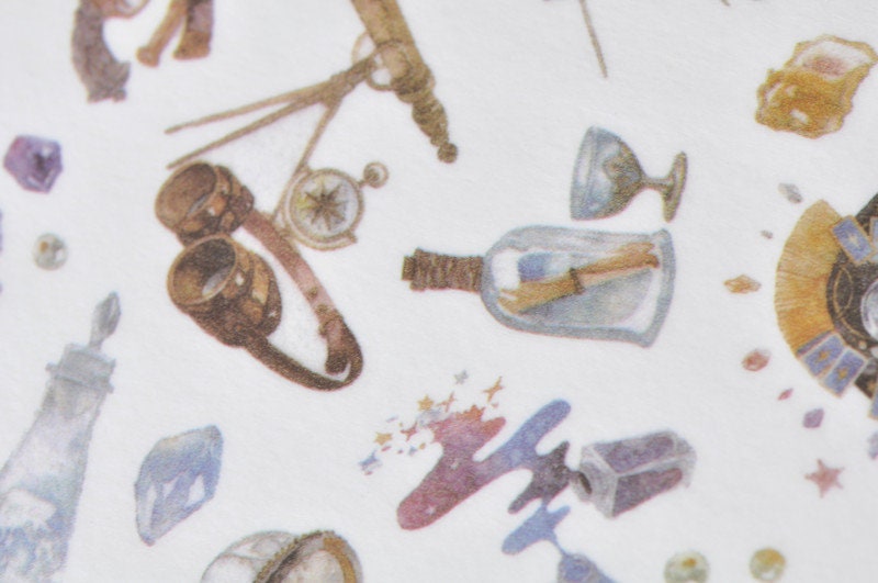 Cute Stickers Scrapbooking Stationery Tool Set of 3 Pages ----10cm x 20cm