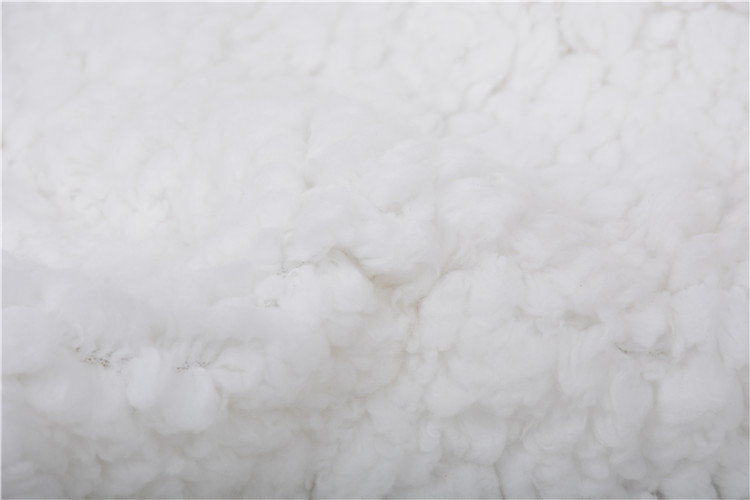 White Teddy Bears Fabric Doll Making White Fur 160cm x 48cm ( 63