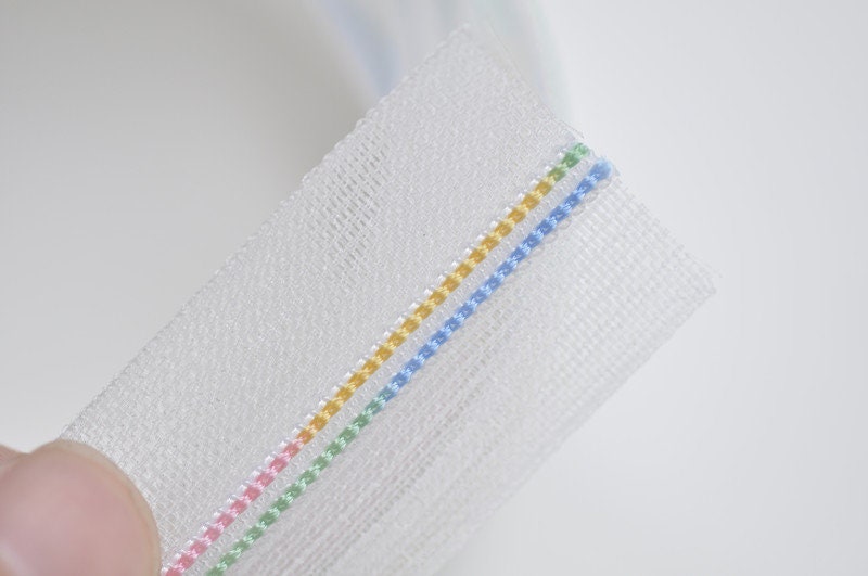 1 Meter Transparent Handbag Zippers No.3 Rainbow No End And Zipper Head