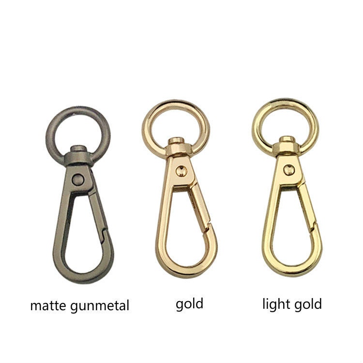 2 Pieces Trigger Snap Hooks / Purse Hook / Key Hook/ Swivel Hook 13mm x 51mm