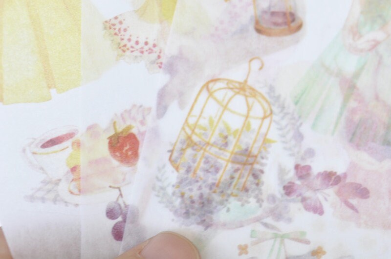 Cute Stickers Scrapbooking Stationery Tool Set of 3 Pages ----10cm x 20cm