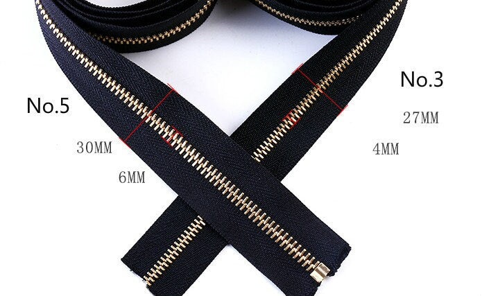 10cm Handbag Zippers No.3 / No.5 Zipper Choose Color