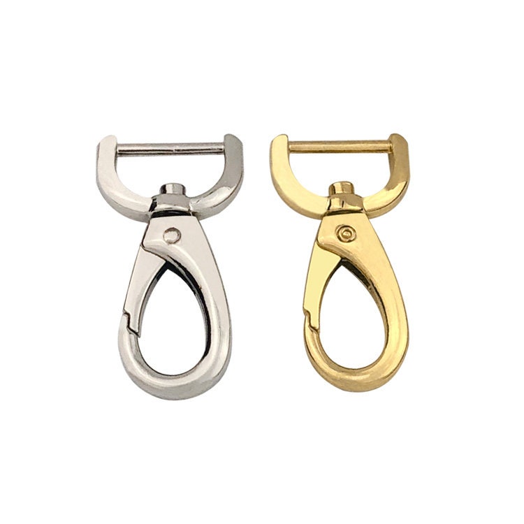 2 Pieces Trigger Snap Hooks / Purse Hook / Key Hook/ Swivel Hook 18mm x 48mm
