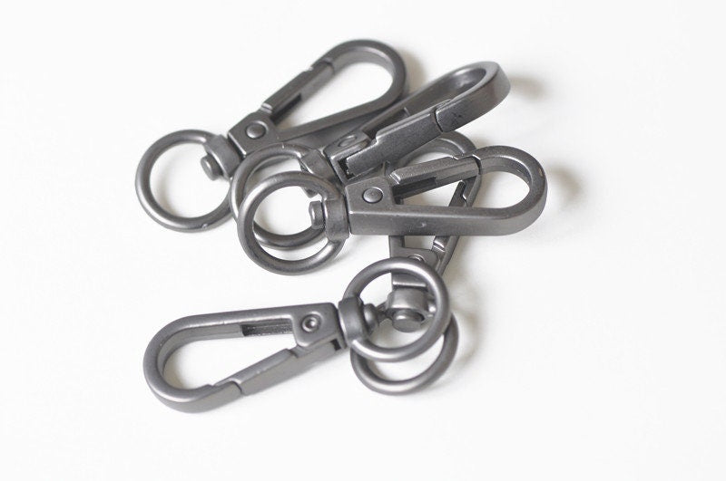 13mm Trigger Snap Hooks / Purse Hook / Key Hook/Swivel Hook 4pcs A Pack