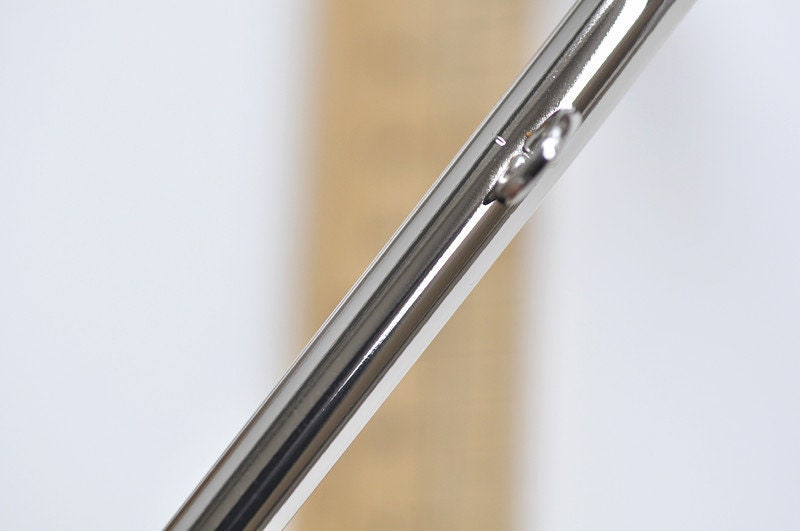 18.5cm Silver Tube Purse Frame Clutch Bag Purse Frame Glue-In Style 18.5cm x 8cm