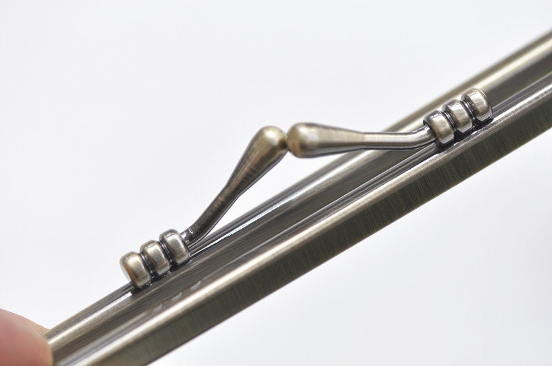 12.5cm Bronze Purse Frame Retro Clutch Bag Frame 12.5cm x 5.5cm (5