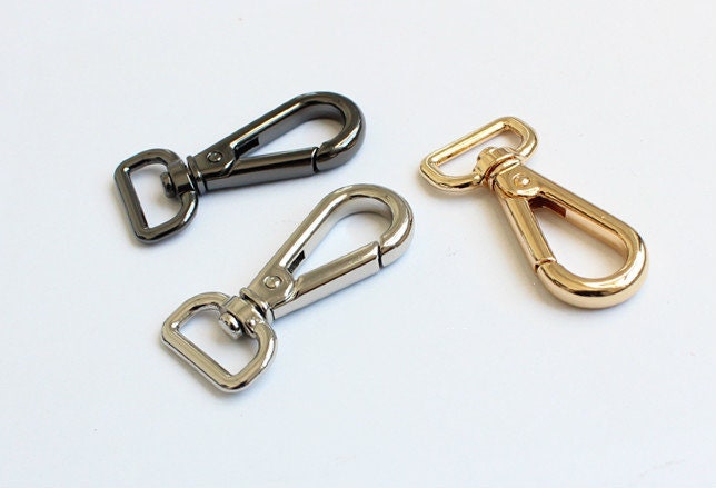 48x15mm Trigger Snap Hooks / Purse Hook / Key Hook/Swivel Hook 4pcs A Pack Pick Color