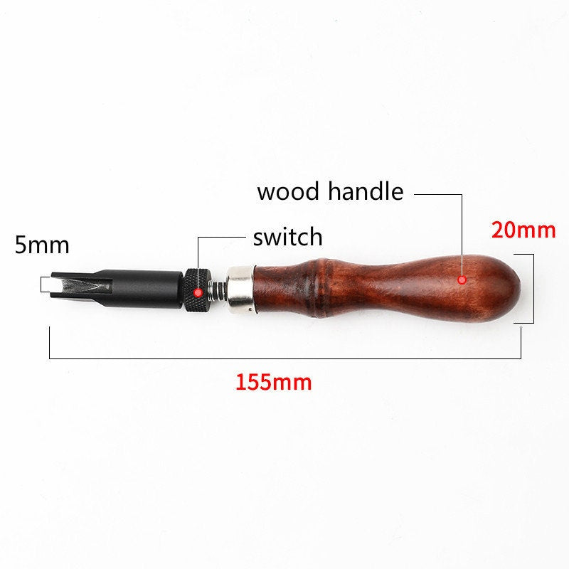 Adjustable Stitching Groover Leathercraft Tool
