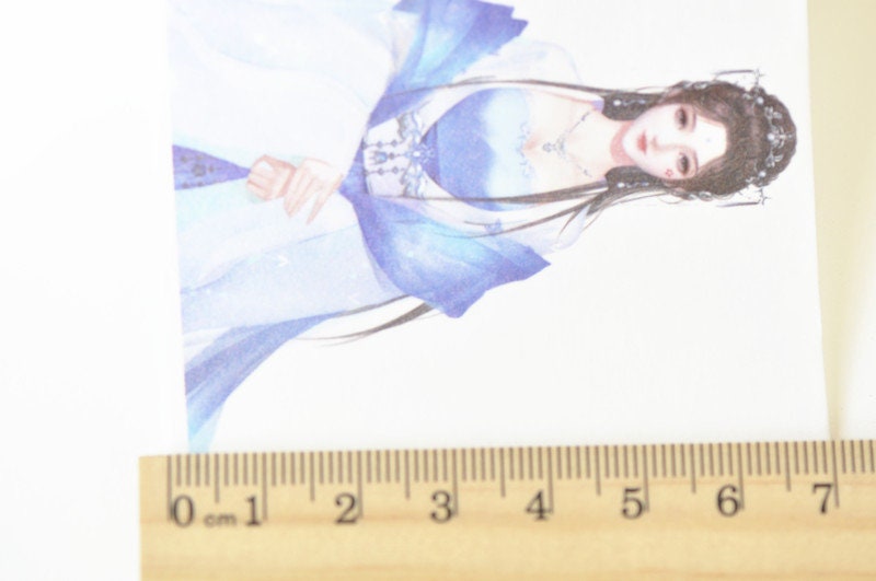 Retro Girls Washi Tape With Released Papaer 70mm Wide x 3M Roll No.12809