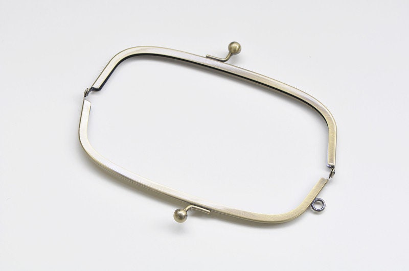 18cm Bronze Metal Purse Frame Clutch Purse Frame 18cm (7")