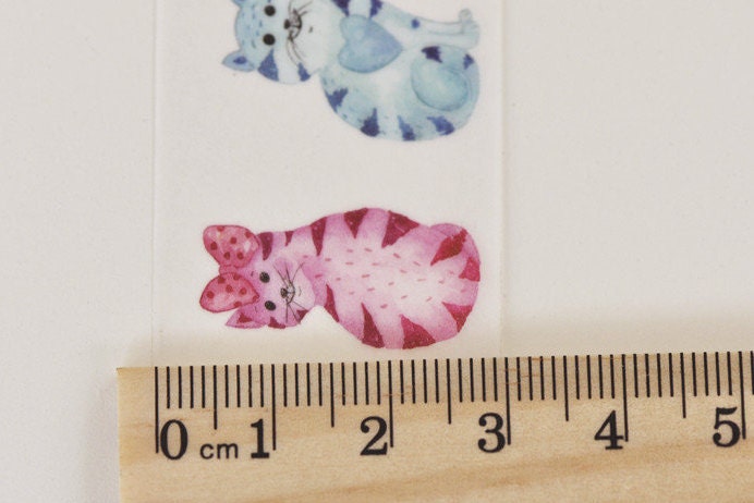 Cute Kitten Masking Tape 30mm wide x 5 Meters No.11001