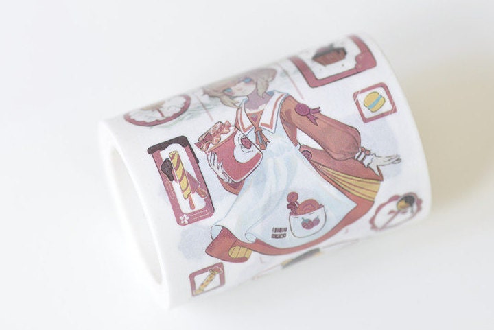 Lovely Girls Washi Tape 50mm Wide x 3 Meters No.12277