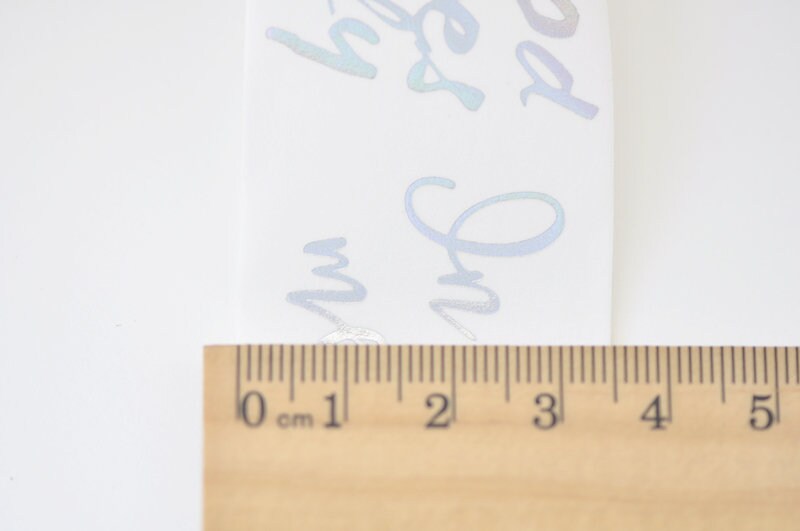 Foil Silver Washi Tape 35mm Wide x 5 Meters Roll No.12124