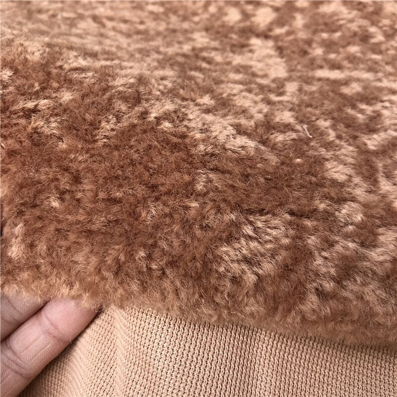 Light Brown Teddy Bear Fabric Toy Stuffed Animal Making 40cm x 50cm (16”x 19â€?