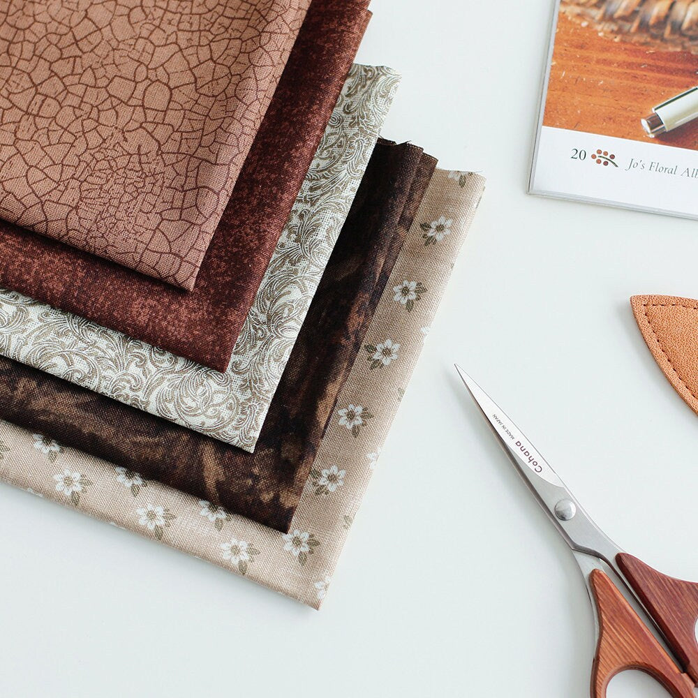 Fabric Bundle Cotton Fabric Soft Thin Cotton Fabric 5 Different Pieces A Set Pick Color Size 25cmx22cm