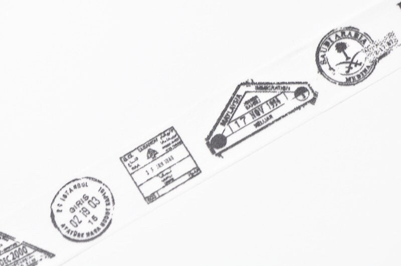 Vintage Postal Washi Tape Japanese Masking Tape 15mm wide x 10M long No.11057