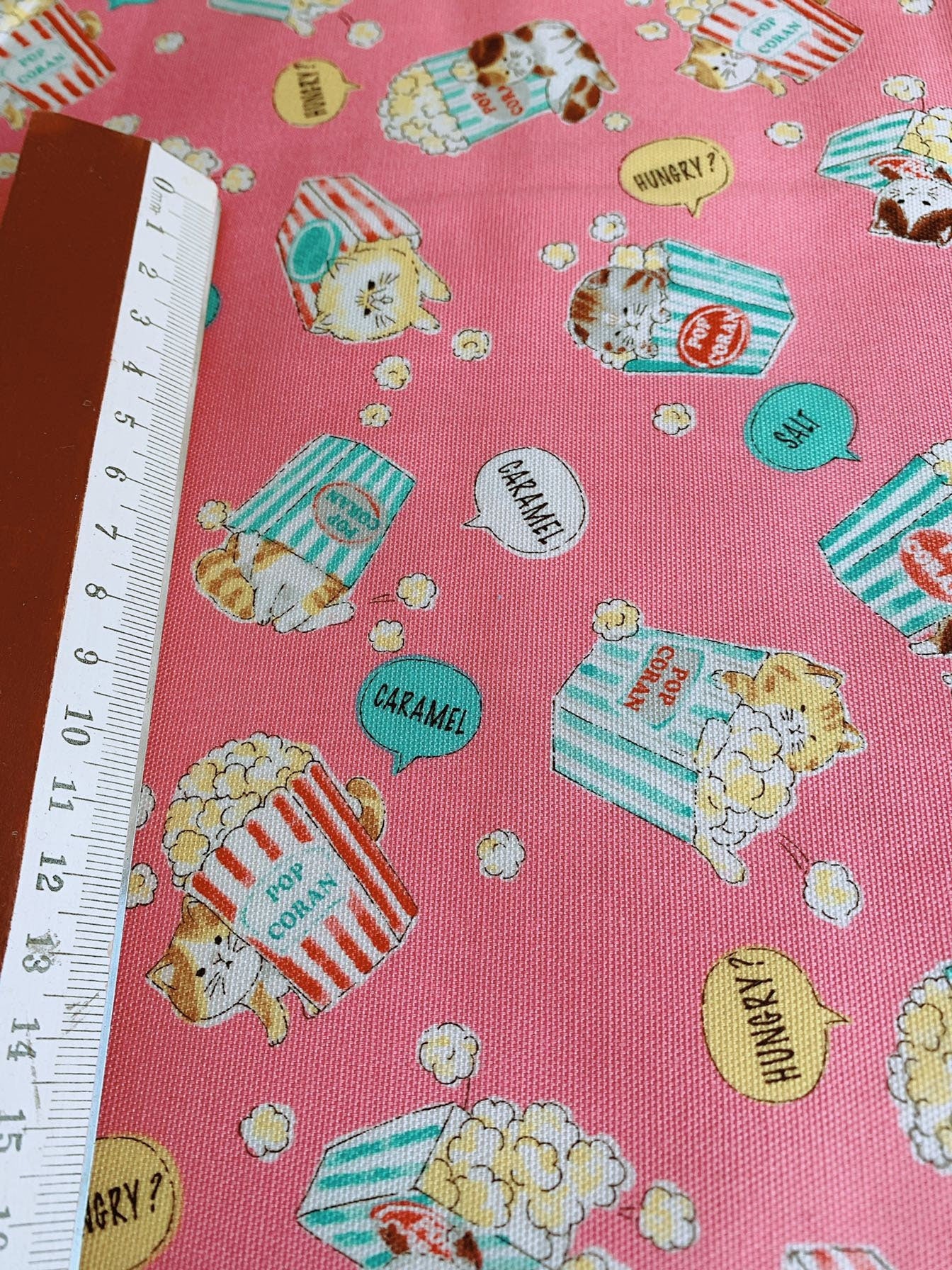 Pure Cotton Fabric Soft With Kitten Pattern Thin Cotton Fabric Sewing Material 50 x 110cm