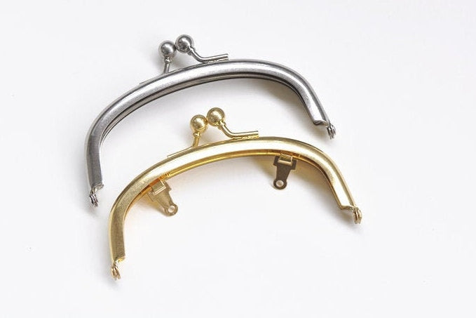 10.5cm Vintage Gold/ Vintage Silver Purse Frame Bag Hanger Glue-In Style 10.5cm x 4.5cm Pick Color