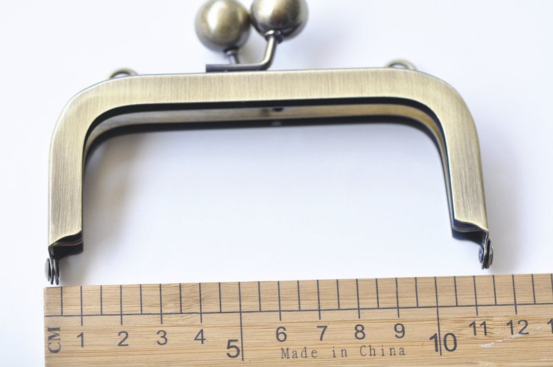 4" ( 11cm) Purse Frame Big Ball Head Clutch Purse Frame With Screws 11cm x 5.5cm