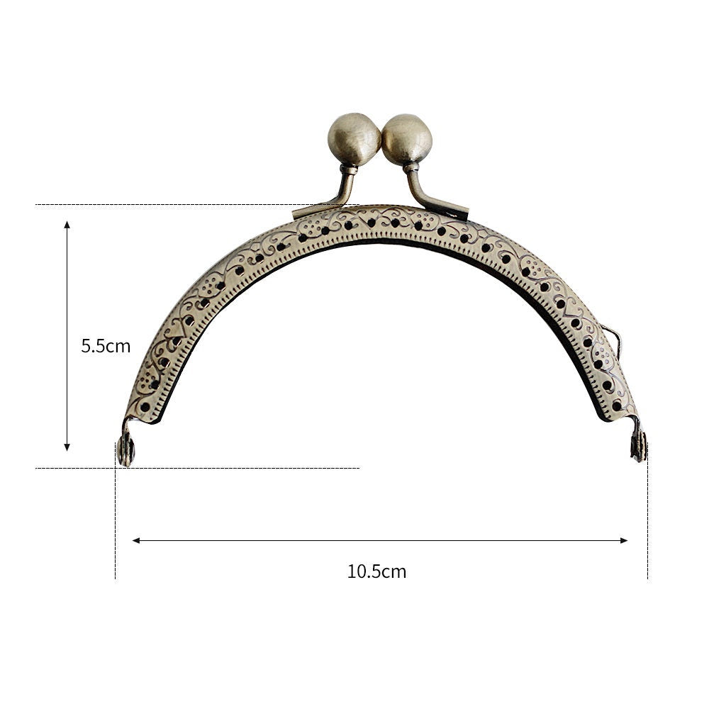 10.5cm ( 4 ") Mini Purse Frame 10.5cm x 5.5cm