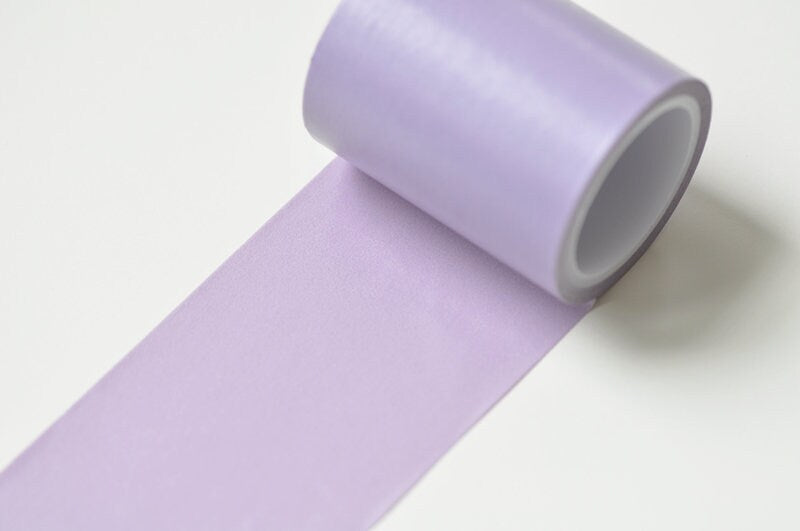 Light Purple Washi Tape Wide 50mm x 5 Meters Roll No.11074
