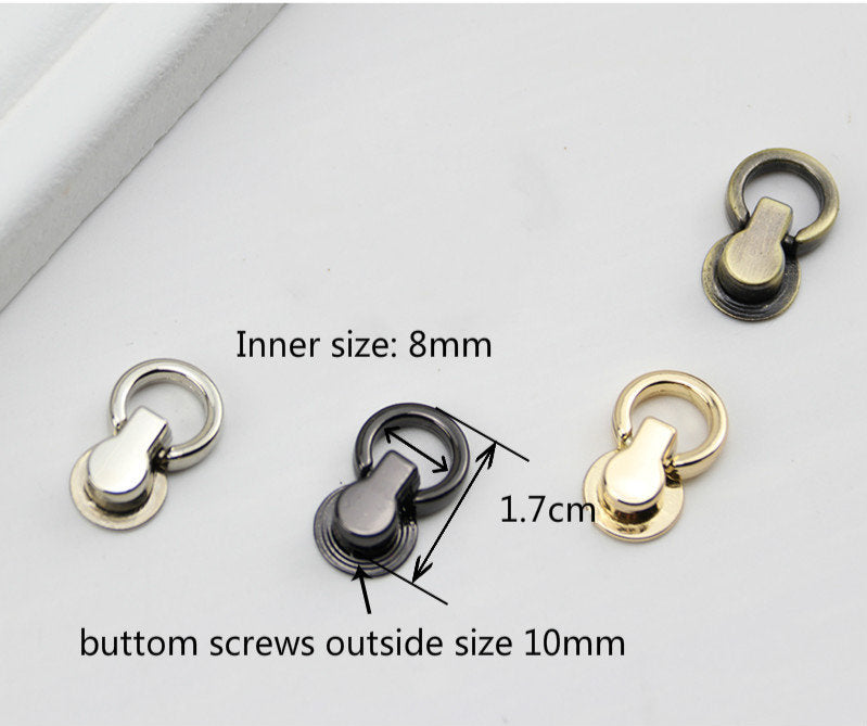 Screwed Studs Button For Diy Purse 2 Sets A Pack