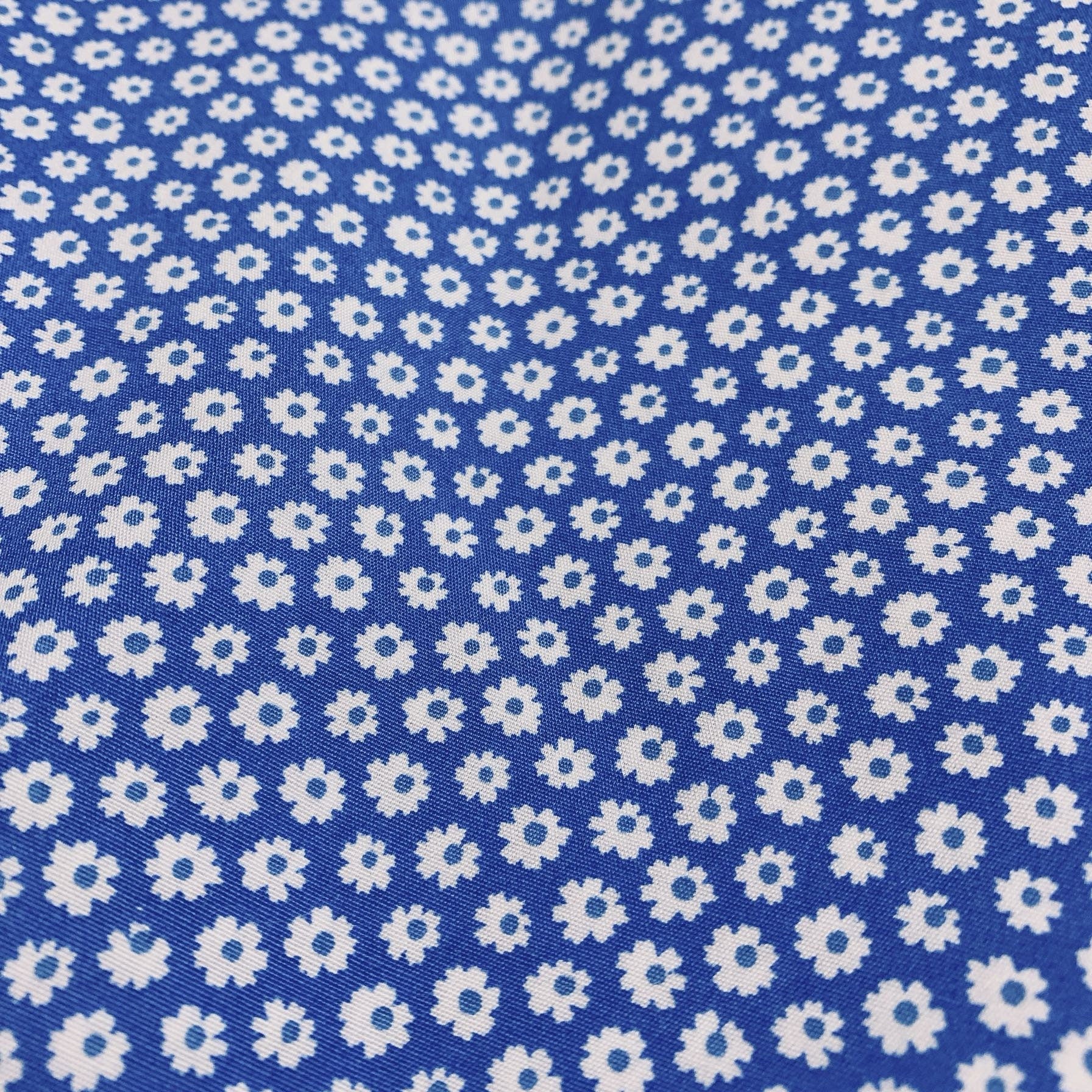 Linen Cotton Fabric Soft With Kitten Pattern Sewing Material 50 x 110cm