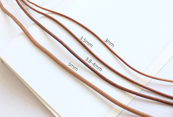 Cowhide Leather Shoulder Handbag Strap Width 3mm/3.5mm/3.8mm/5mm